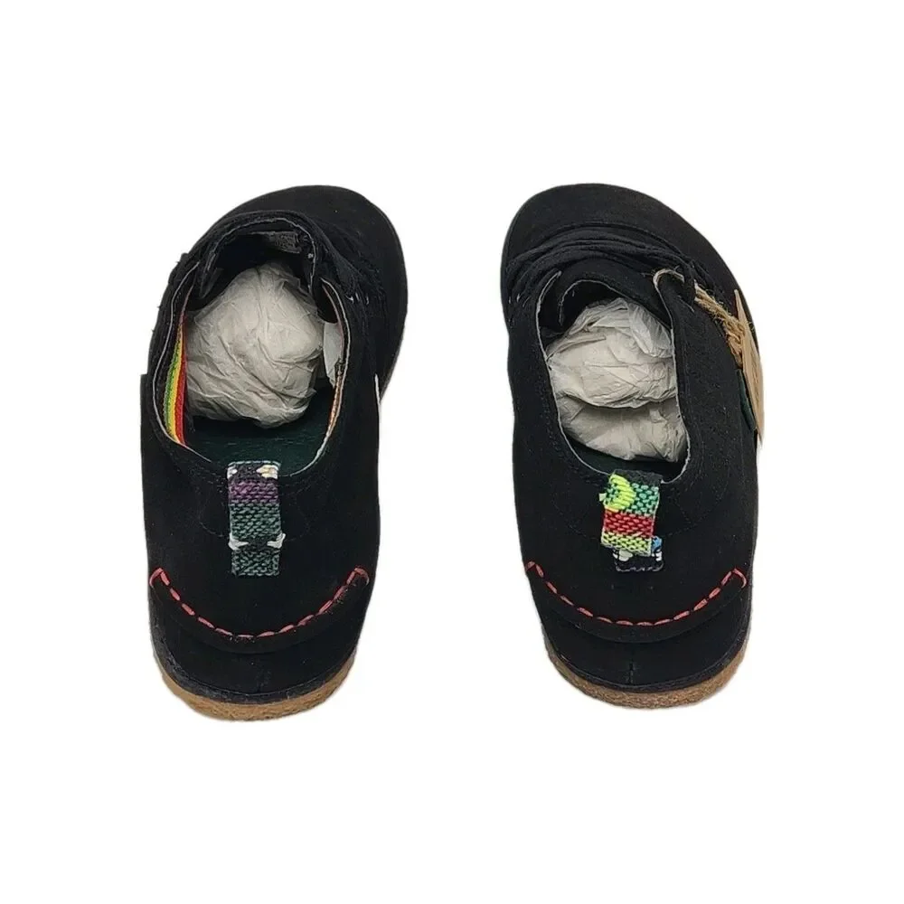 Bob Marley Shoe One Love Rasta Black Suede Men Sz 10 Ankle Chukka NEW